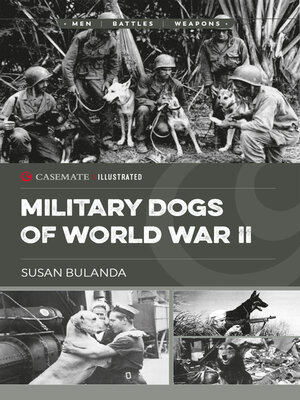 cover image of Military Dogs of World War II